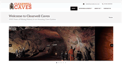 Desktop Screenshot of clearwellcaves.com