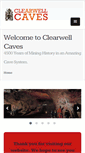Mobile Screenshot of clearwellcaves.com
